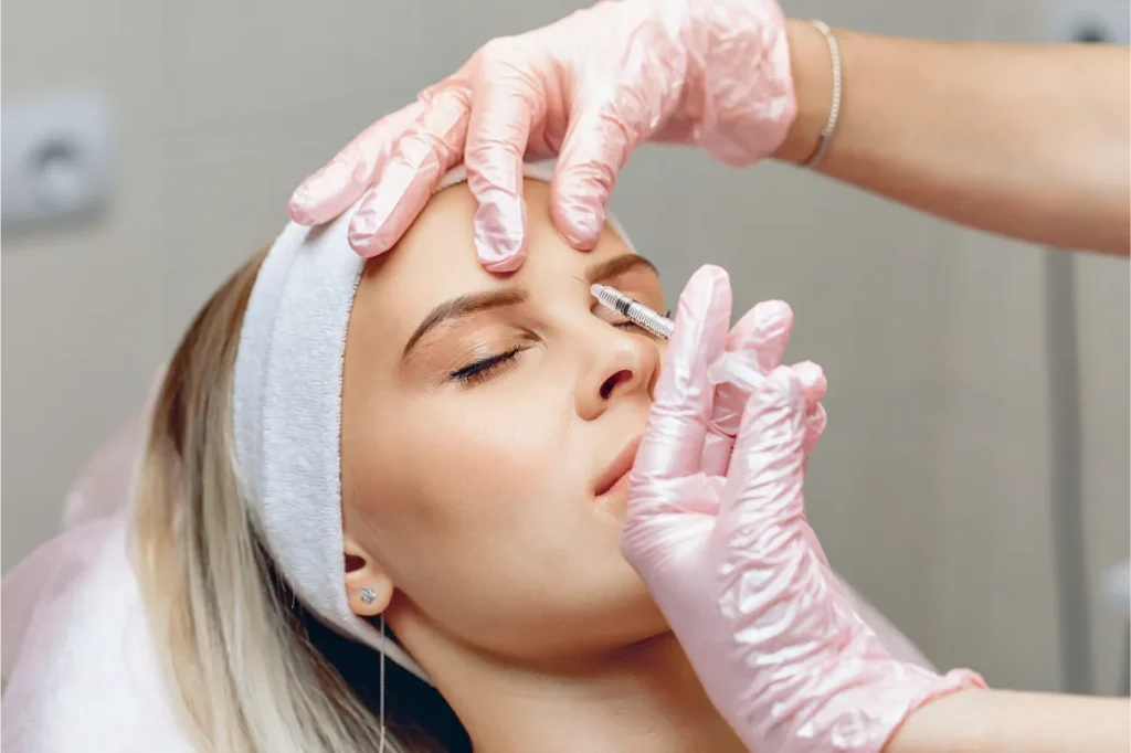 Kaş Arası Dolgu - İstanbul Dermatolog